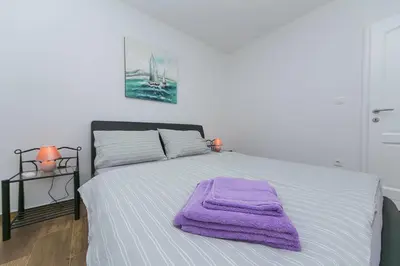 Krevet ili kreveti u jedinici u objektu Apartments Sanja