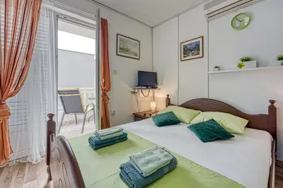 Krevet ili kreveti u jedinici u objektu Studio Apartmani Ivanda
