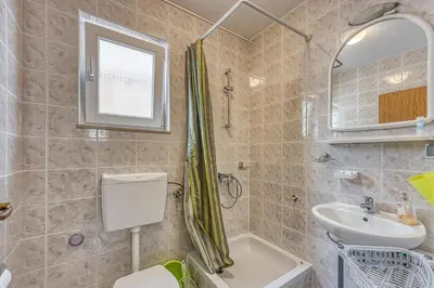 Kupaonica u objektu Studio Apartmani Ivanda