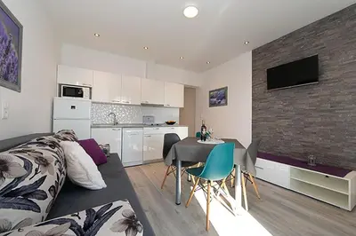 Kuhinja ili čajna kuhinja u objektu Apartmani “Karla”