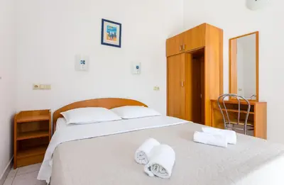 Krevet ili kreveti u jedinici u objektu AGA beach suites