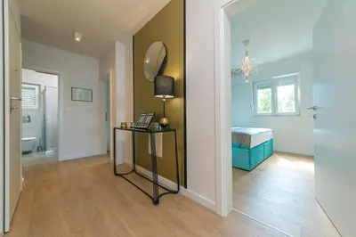 Tlocrt objekta Apartman Blue Paradise