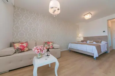 Krevet ili kreveti u jedinici u objektu Apartman Sunshine
