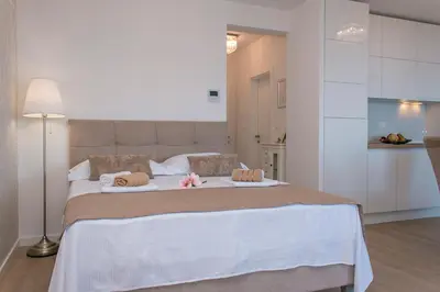 Krevet ili kreveti u jedinici u objektu Apartman Sunshine