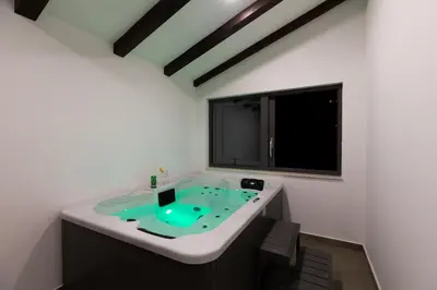 TV i/ili zabavni centar u objektu Luxury Apartman Tinel