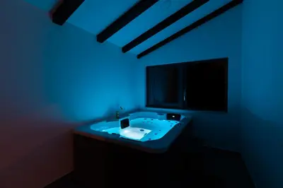 TV i/ili zabavni centar u objektu Luxury Apartman Tinel