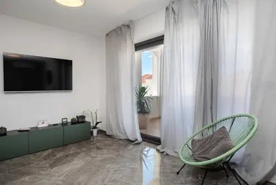 TV i/ili zabavni centar u objektu Luxury Apartman Tinel