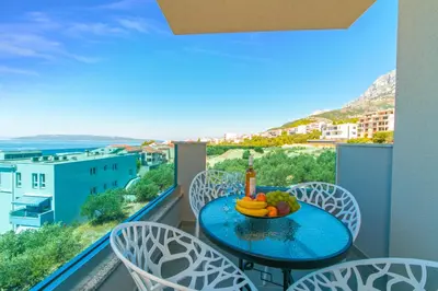 Balkon ili terasa u objektu Apartman Sunset
