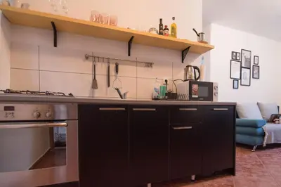 Kuhinja ili čajna kuhinja u objektu Apartmani Stones Sutivan I