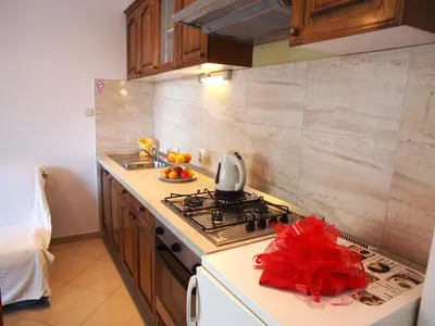 Kuhinja ili čajna kuhinja u objektu Apartman Marija