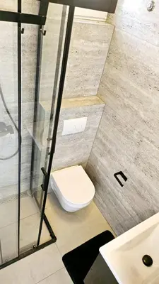 Kupaonica u objektu Apartmani Bradaric Hvar