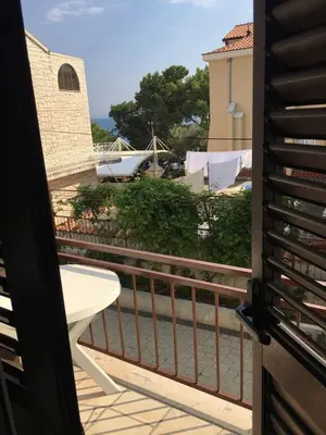 Balkon ili terasa u objektu Apartmani Pjera