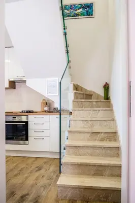 Kuhinja ili čajna kuhinja u objektu Villa Karmelota