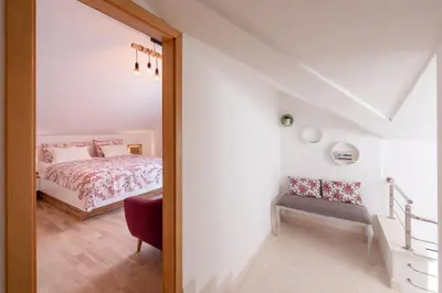 Krevet ili kreveti u jedinici u objektu ISLAND HVAR LUXE Holiday Villa Maslina with Beach