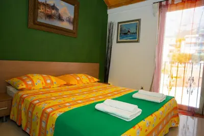 Krevet ili kreveti u jedinici u objektu Apartmani Slobodan