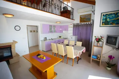 Kuhinja ili čajna kuhinja u objektu Apartmani Slobodan