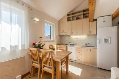 Kuhinja ili čajna kuhinja u objektu Villa Loza - Resort Moja stina