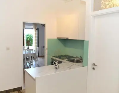 Kuhinja ili čajna kuhinja u objektu Holiday Apartement Marija Supetar with private pool