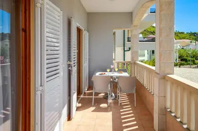 Balkon ili terasa u objektu Apartments Turić