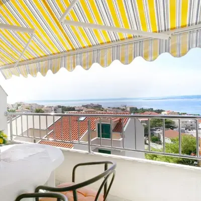 Sea view Apartment for 2-3 people - family