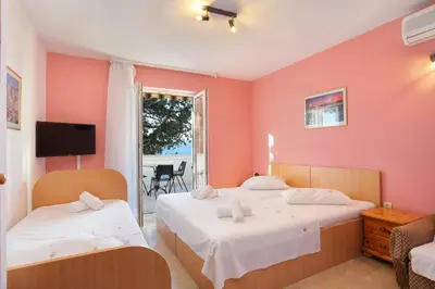 Krevet ili kreveti u jedinici u objektu Apartments with parking space Marusici, Omis - 18497