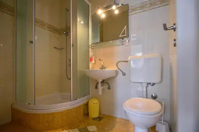 Kupaonica u objektu Apartments Dinka Miličić