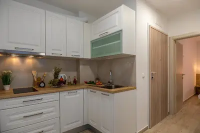 Kuhinja ili čajna kuhinja u objektu Apartmani Irena&Miro Brela