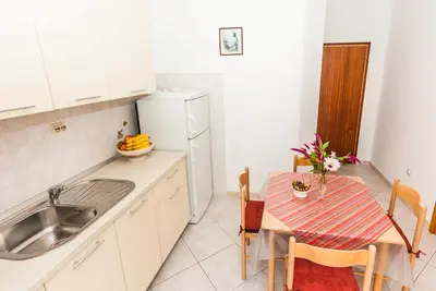 Kuhinja ili čajna kuhinja u objektu Sea View