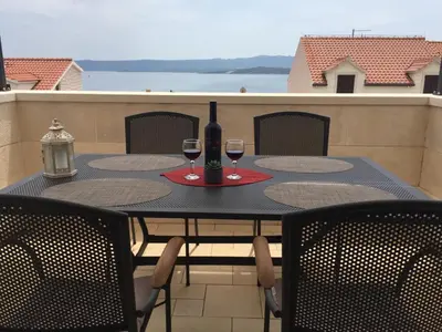 Balkon ili terasa u objektu Villa Franka