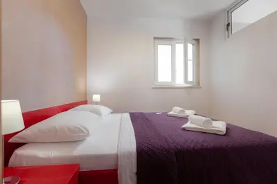 Krevet ili kreveti u jedinici u objektu Apartment City Strand