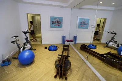 Fitness centar i/ili fitness sadržaji u objektu Villa Acona Selca Film Star Looks In A Glamorous Setting With Amazing