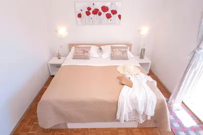 Krevet ili kreveti u jedinici u objektu Apartment Katarina Vrboska