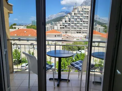 Pogled na planine ili pogled na planine iz apartmana