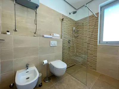 Kupaonica u objektu Beach Residences Caroline