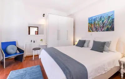 Krevet ili kreveti u jedinici u objektu Awesome Home In Podstrana