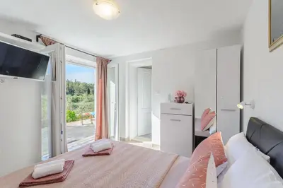 Krevet ili kreveti u jedinici u objektu Holiday Home Likva - Sutivan - Island of Brač
