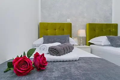 Krevet ili kreveti u jedinici u objektu Apartman Noemi
