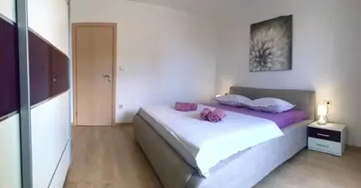Krevet ili kreveti u jedinici u objektu Apartment Magical Morning