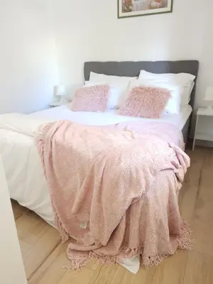 Krevet ili kreveti u jedinici u objektu Apartments Habek