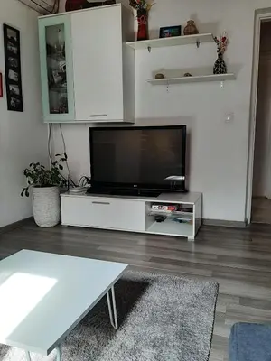 TV i/ili zabavni centar u objektu Postira apartment by the sea