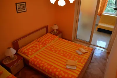 Krevet ili kreveti u jedinici u objektu Apartments Karlo
