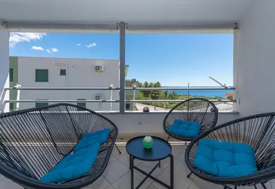 Balkon ili terasa u objektu Deluxe 3 bedroom apartment with sea view