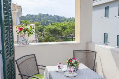 Balkon ili terasa u objektu Apartment Merry Center & Beach
