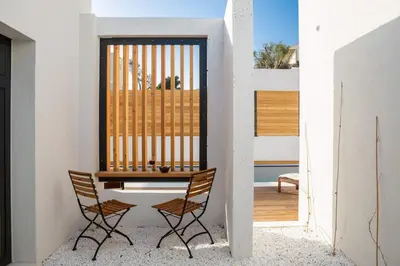 Balkon ili terasa u objektu Wind Rose Wellness Villas, Villa Bura
