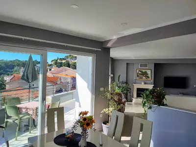 TV i/ili zabavni centar u objektu Luxury Apartment Pape
