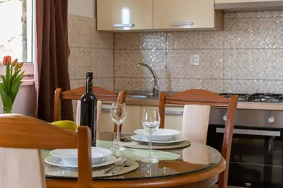 Kuhinja ili čajna kuhinja u objektu Adriatic Beach Suites