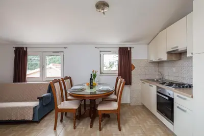 Kuhinja ili čajna kuhinja u objektu Adriatic Beach Suites