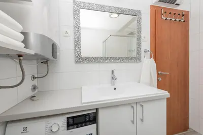 Kupaonica u objektu Apartmani Silvija