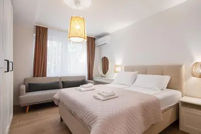 Krevet ili kreveti u jedinici u objektu Kovač Family Suites