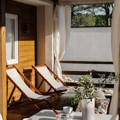 Nature House with a wooden porch - Pasika